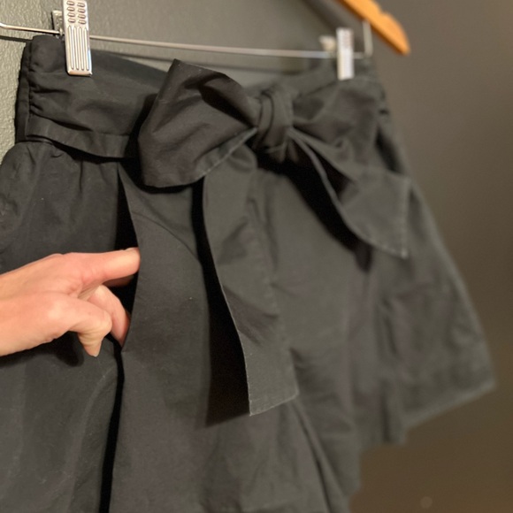 J. Crew Black Tie-Waist Shorts - Picture 4 of 16